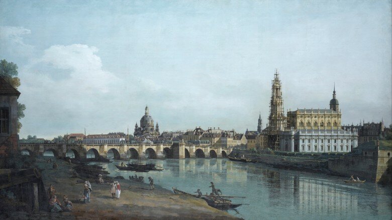 Dresden - ein Bild von Canaletto